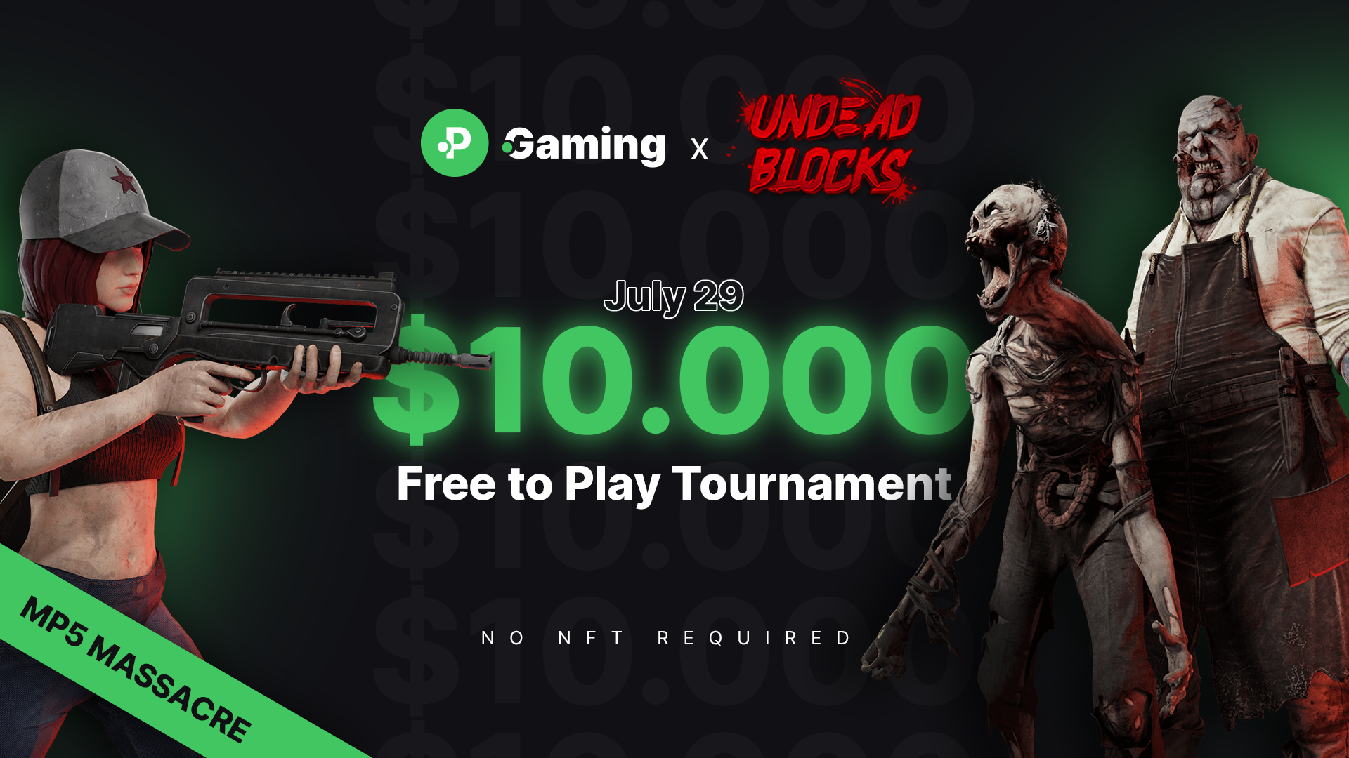 Polkastarter Gaming to Sponsor $10,000 USD Free-to-Play-and-Earn FPS Tournament With Undead Blocks